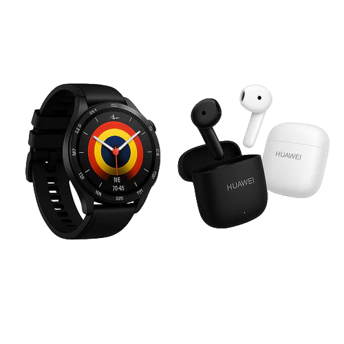 ساعة هواوي GT5 مقاس 46 ملم + سماعات هواوي FreeBuds SE 2