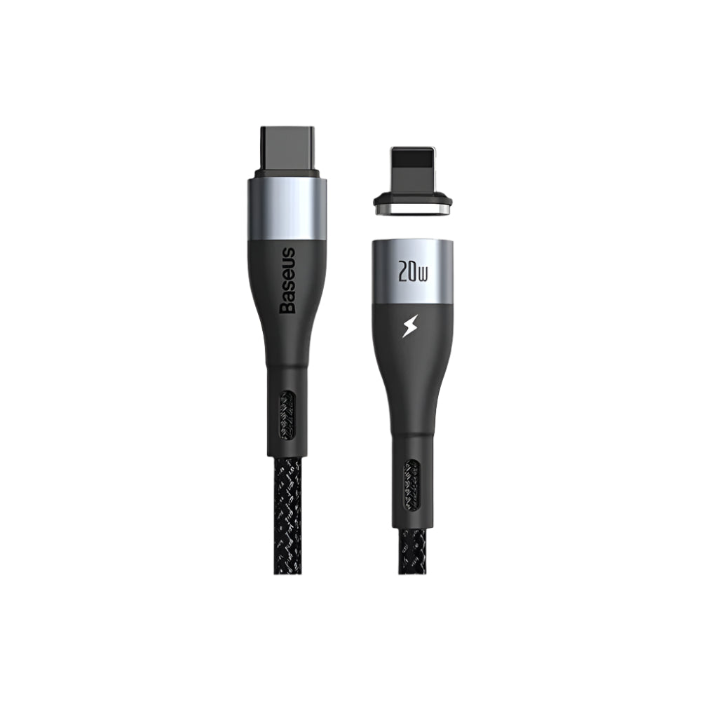 BASEUS ZINC MAGNETIC SAFE FAST CHARGING DATA CABLE TYPE-C TO IP PD
