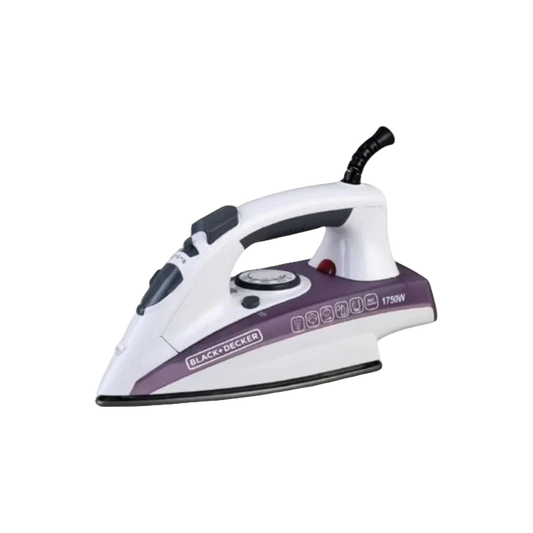 BLACK+DECKER Steam Iron 1740W, 220ml