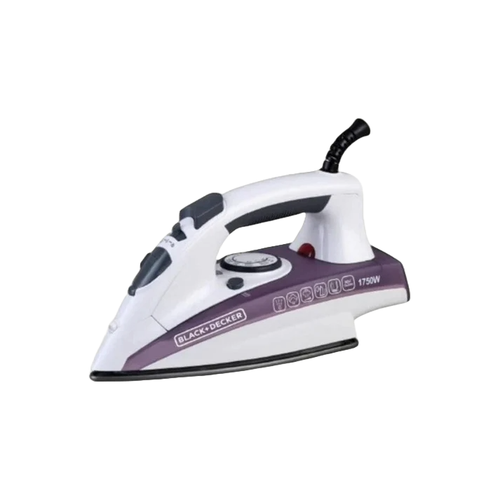 مكواة بخار بلاك + ديكر 2200 واط