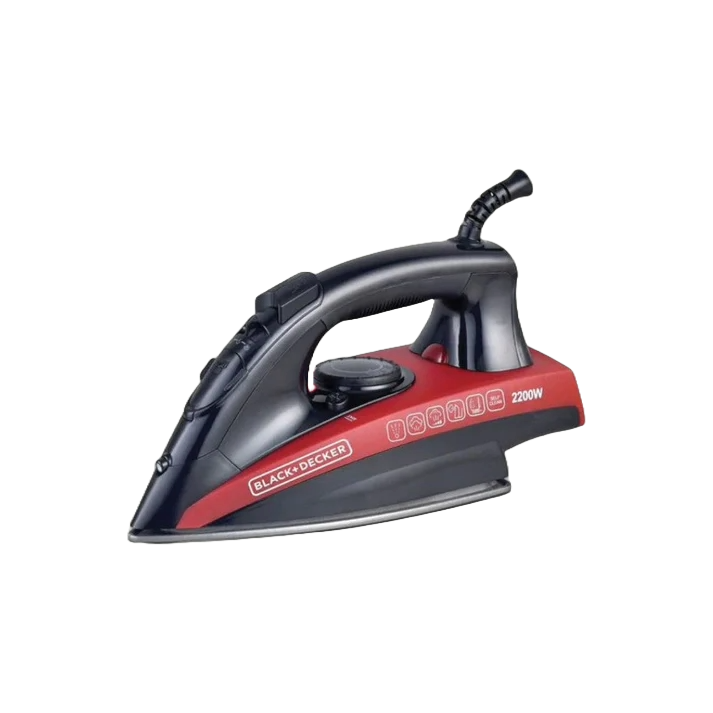 مكواة بخار بلاك + ديكر 2200 واط