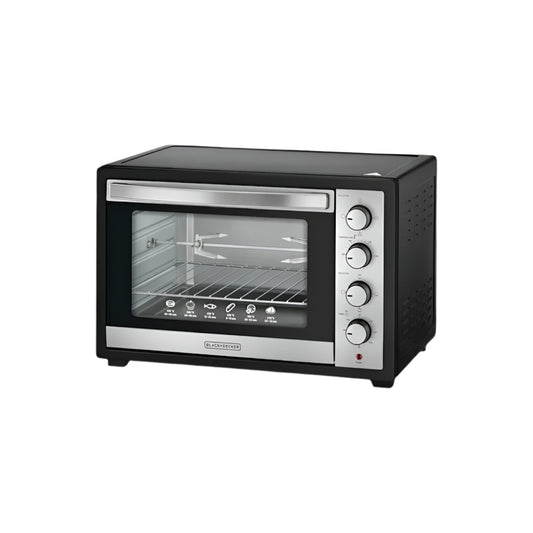 BLACK+DECKER Electric Oven with Rotisserie & Double Glass Door 2000 W, 50L