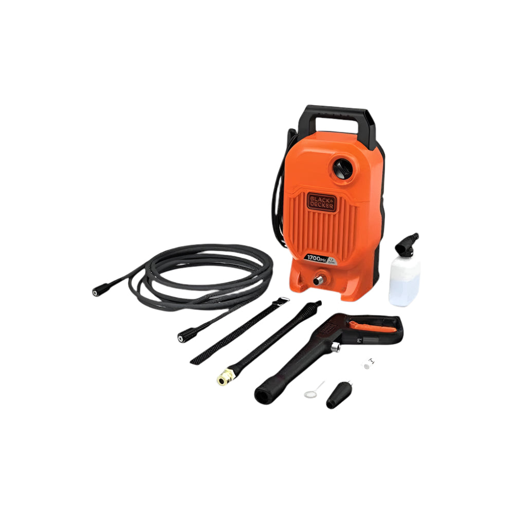 BLACK+DECKER Electric Corded Pressure Washer 1700W, 1.2 gpm