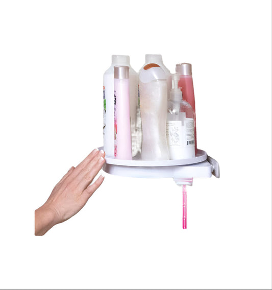 حامل زاوية دوار 360 درجة للحمام والمطبخ بتصميم تدفق المياه الحر