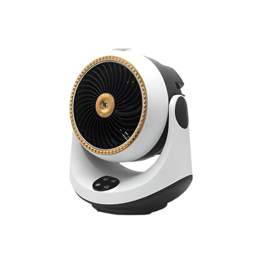 2 In 1 Electric Cooling & Heating Desktop Fan with Remote