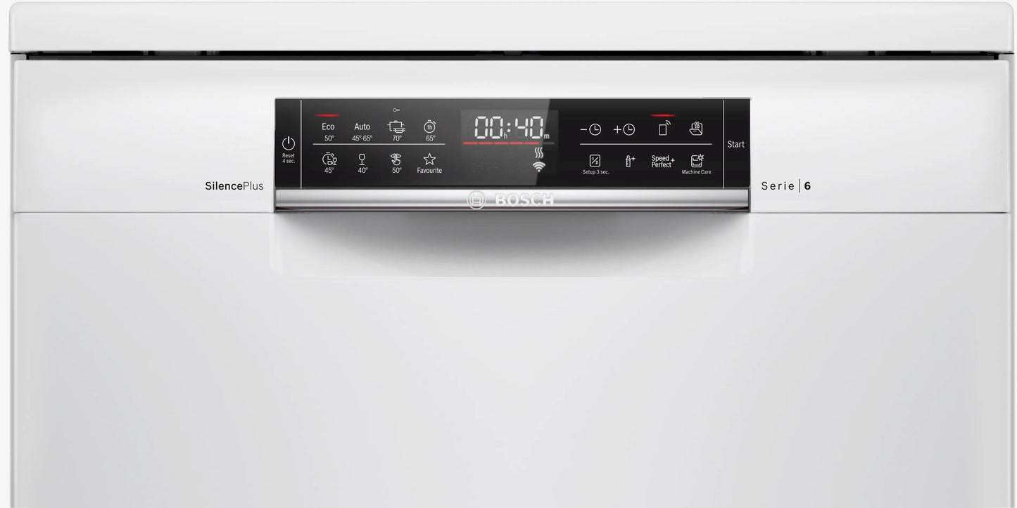Bosch Serie 6 Dishwasher - White