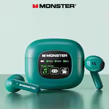 Monster XKT20 Wireless Earbuds – Green