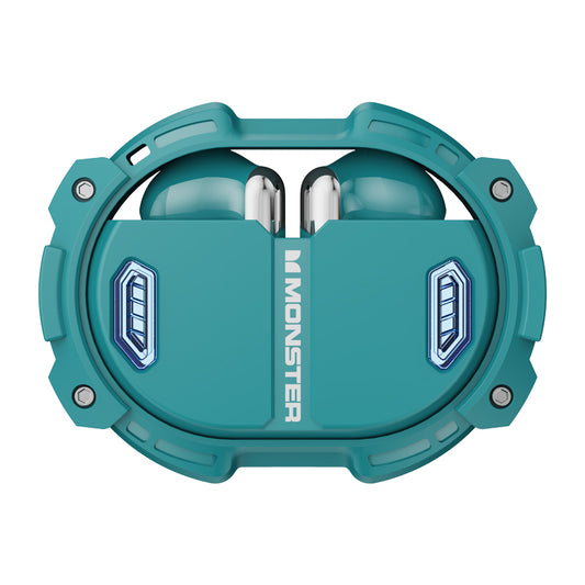 Monster XKT10 PRO Wireless Earbuds – Green