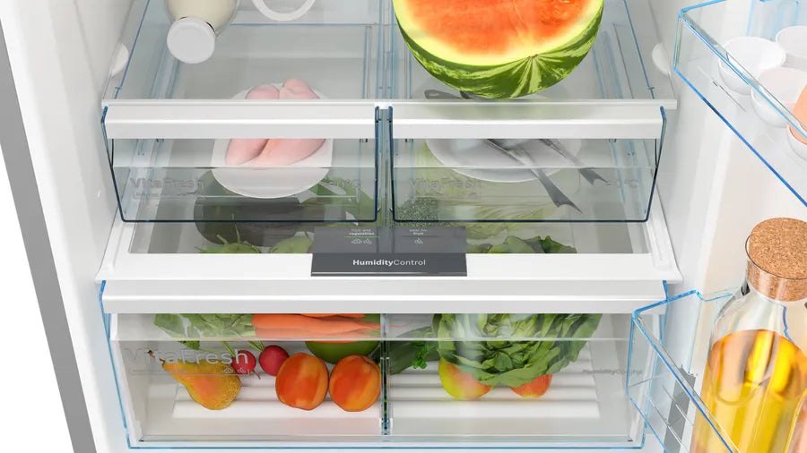 ثلاجة فريزر قائمة بذاتها من سلسلة بوش 4 مع فريزر في الأسفل 186 × 75 سم