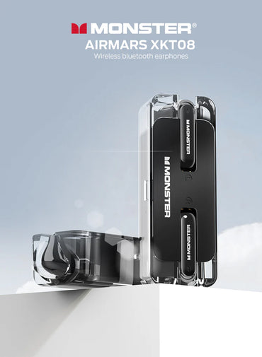 Monster XKT08 Wireless Headset – Black