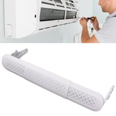 Air Conditioning Windshield Deflector Cover with 180° Adjustable Free Expansion for Home & Office
