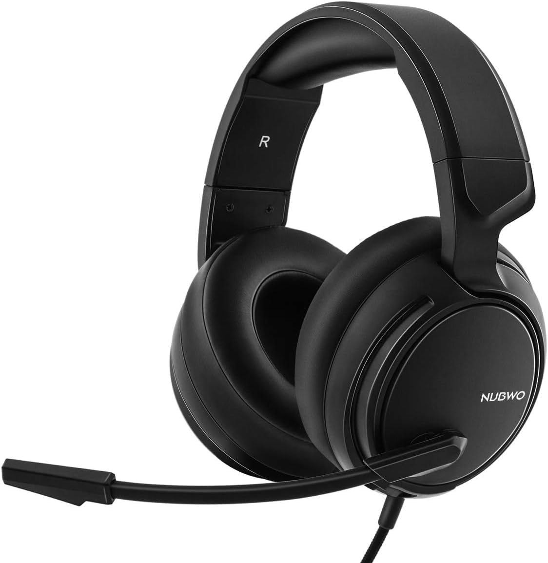 NUBWO N12 Wired Multi-Platform Gaming Headset with 50mm Drivers, 7.1 Surround Sound and Noise-Cancelling Mic