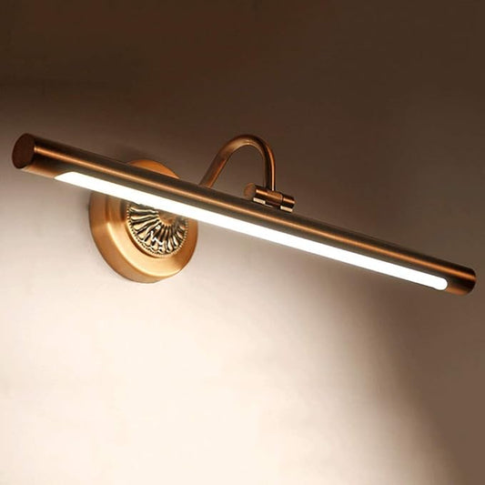 مصابيح مرآة الحمام، مصباح أمامي مرآة، غطاء مصباح أكريليك، مادة حديد مشغول، مقاوم للماء