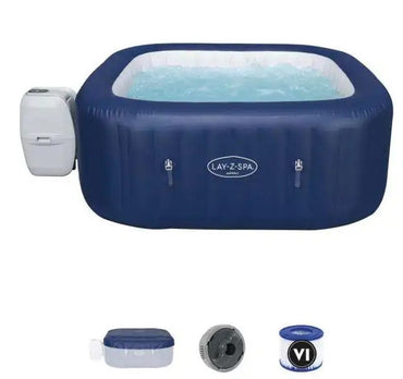 Bestway LAY-Z-SPA Inflatable Hot Tub with Air Jet System - 180cm x 180cm x 71cm