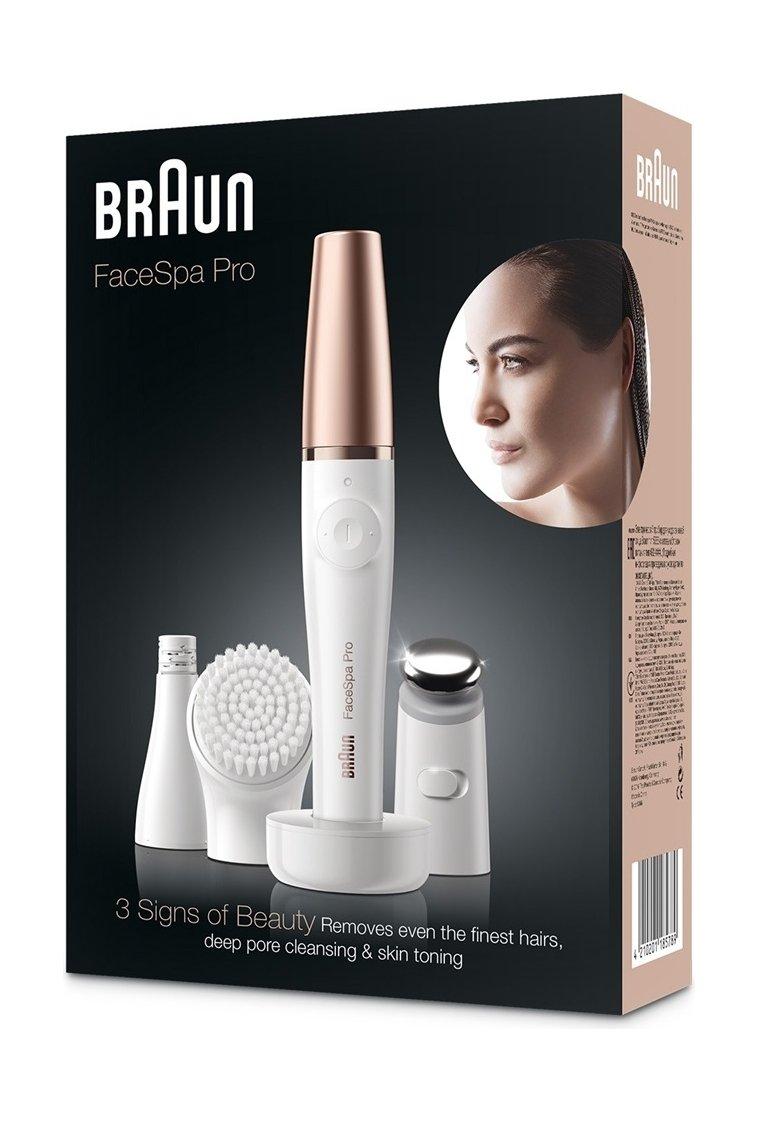 Braun FaceSpa Pro 911 Epilator 3-in-1 Facial Epilating Vitalizing & Skin Toning System -10009105