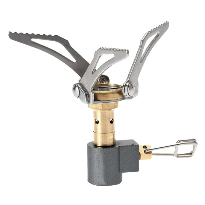 Mini Portable 3000W Foldable Camping Gas Stove – Lightweight Stainless Steel, Copper & Aluminum Alloy Outdoor Burner for Picnic & Emergency Cooking