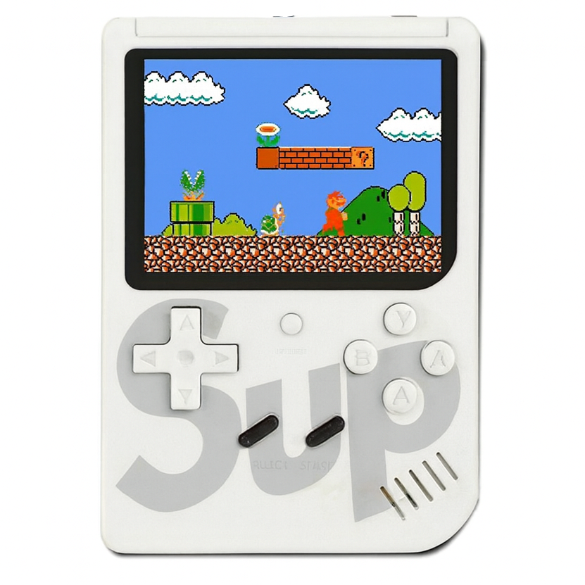 400-in-1 Retro Handheld Game Box Console with 3.0" LCD, TV Output & 6-Hour Battery