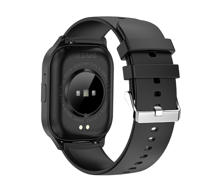 SIA SW 8002 Smart watch Jieli 7012, 2.01" Amoled BT call BLK