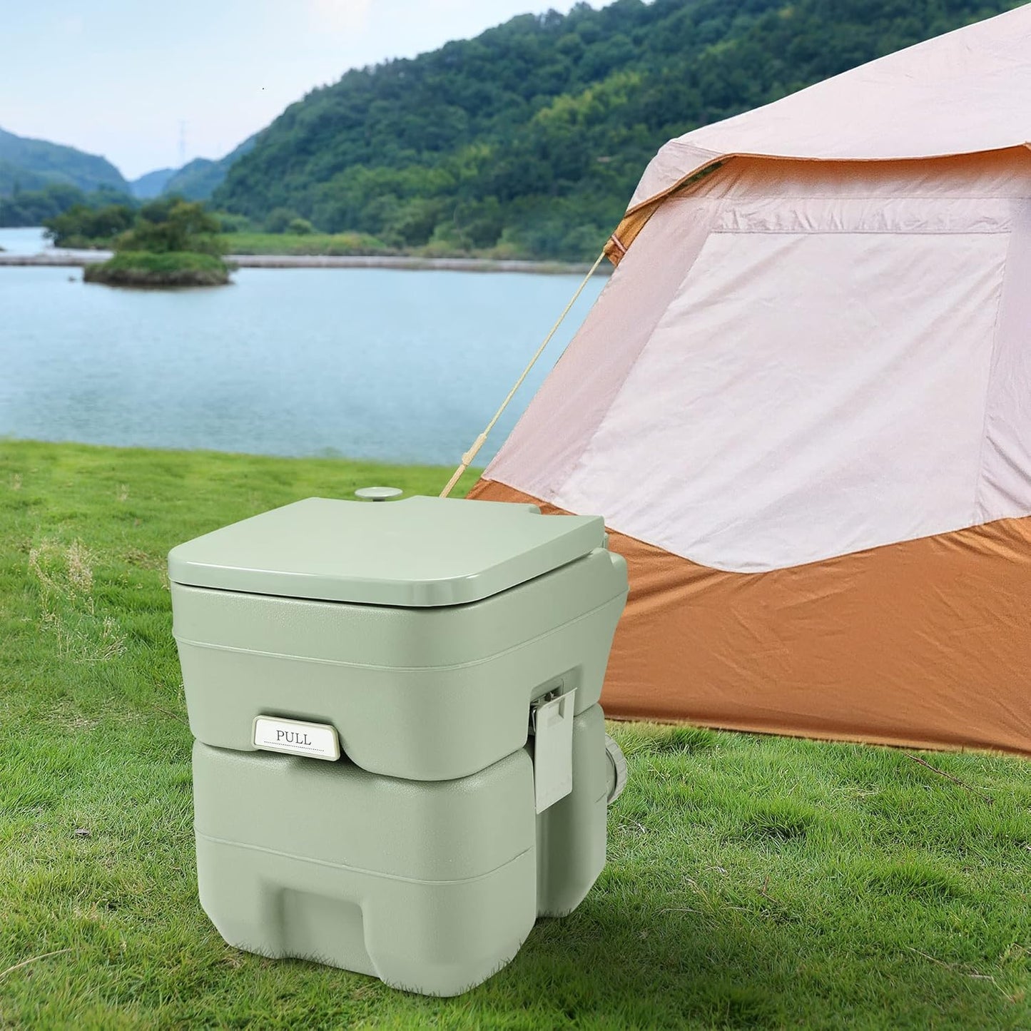 Outdoor Portable Toilet for Children and Adults for Tours, Vacations and Outings