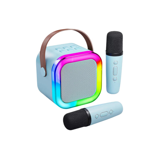 Bluetooth Speaker Wireless Karaoke Small Home KTV Microphone Professional Mic Speaker Set K12