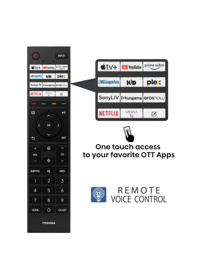 65M450RP TOSHIBA 65 INCH QLED SMART TV