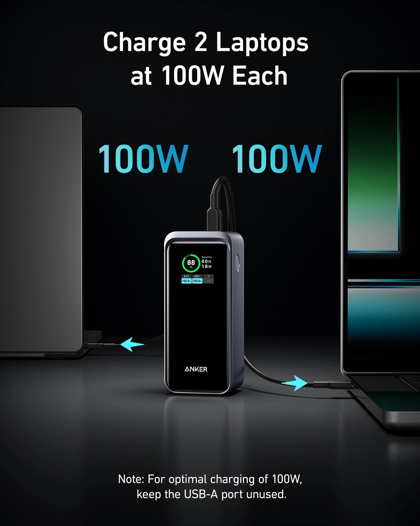 Anker Prime 20,000mAh Power Bank (200W) Series 7 -Golden