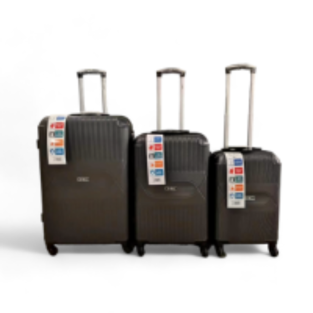 ABS 3 PCS Set Suitcase Luggage