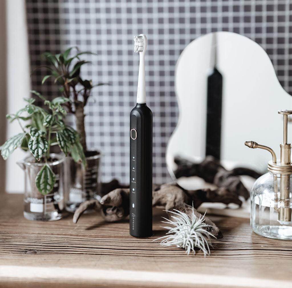 EPEIOS EPET003 Sonic Electric Toothbrush - Black (Display Product)