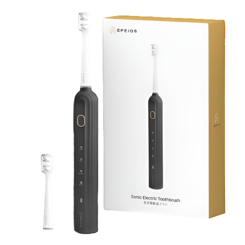EPEIOS EPET003 Sonic Electric Toothbrush - Black (Display Product)