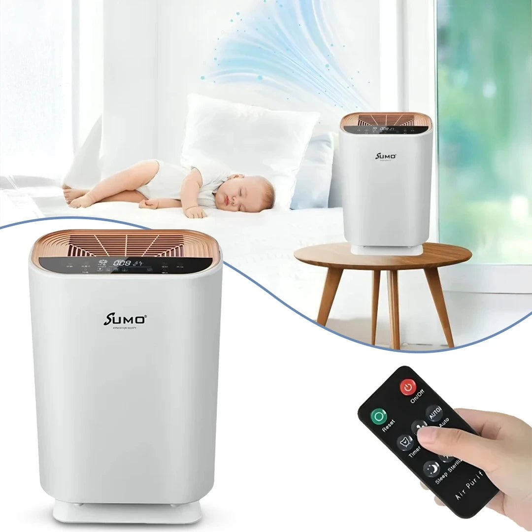 SUMO SM-9003 Air Purifier with LCD Digital Display and Remote Control