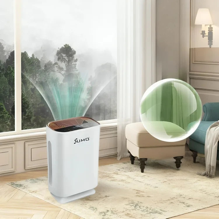 SUMO SM-9003 Air Purifier with LCD Digital Display and Remote Control