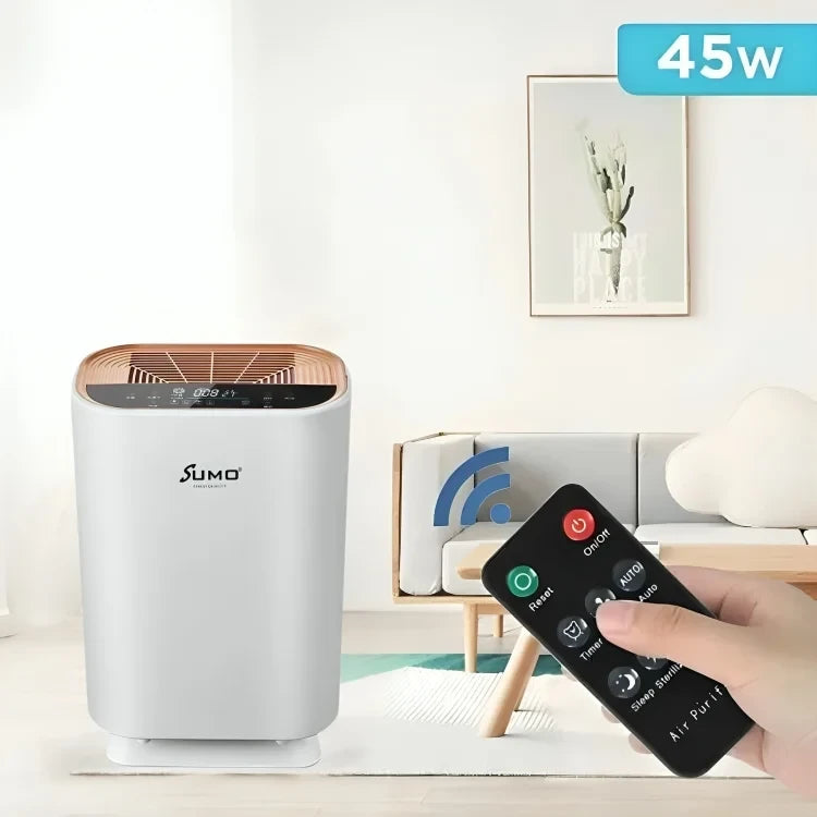 SUMO SM-9003 Air Purifier with LCD Digital Display and Remote Control