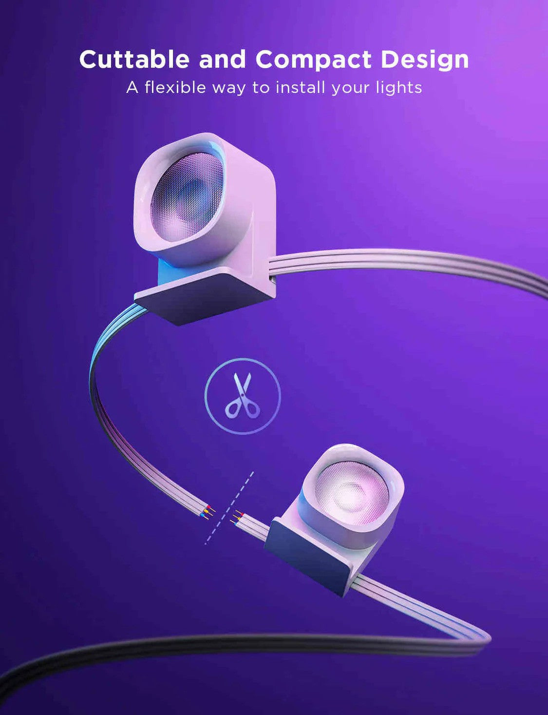 Govee RGBIC String Indoor Downlights(5m) - H608A