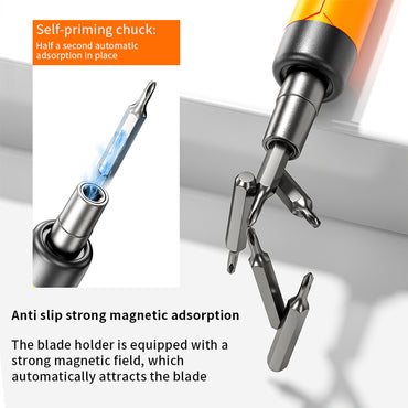 120-in-1 Multifunctional Electric Screwdriver Set with 500mAh Rechargeable Battery, 150RPM Speed, Type-C Charging, Precision Bits & Portable Tool Case