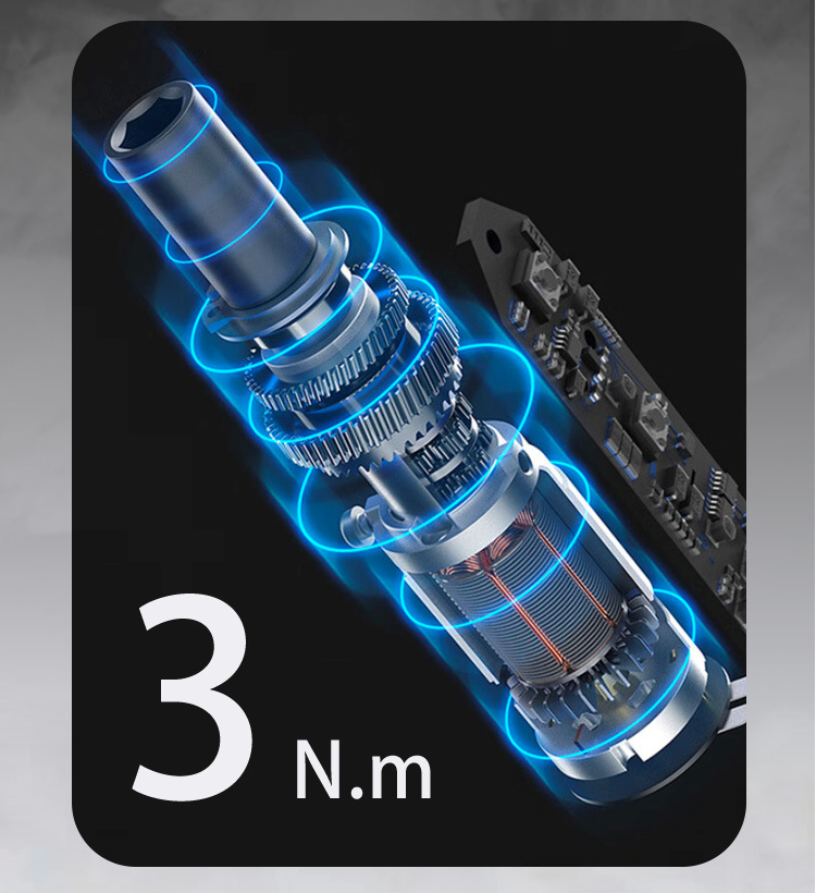 34-in-1 Rechargeable 3.6V Electric Precision Screwdriver Set with 3N.m Torque, 240RPM, 34 High-Strength Alloy Bits & Type-C Fast Charging - 2000mAh Battery Capacity