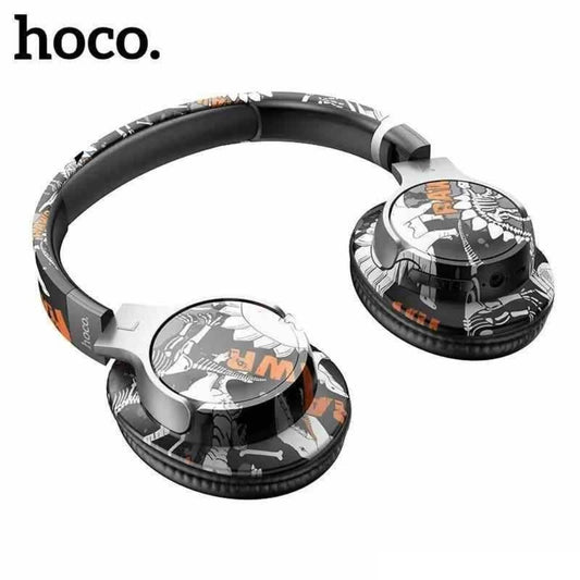 Hoco Esd18 Graffiti Pattern Bluetooth Headset.