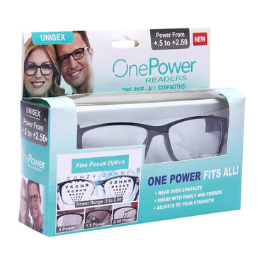 ONE POWER READERS GLASS