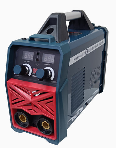 آلة لحام عاكس BOSS IGBT مزودة بشاشة رقمية وكفاءة عالية وحماية من الحرارة الزائدة - 220 فولت و400 أمبير