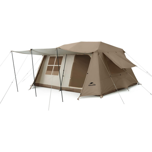 Chanodug Spacious Portable Waterproof QuickOpen Camping Tent for 6-8 People - 4 x 2.8 x 1.9 meters