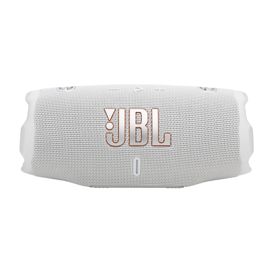 JBL Charge 6 Portable Bluetooth speaker, JBLCHARGE6WHT – White