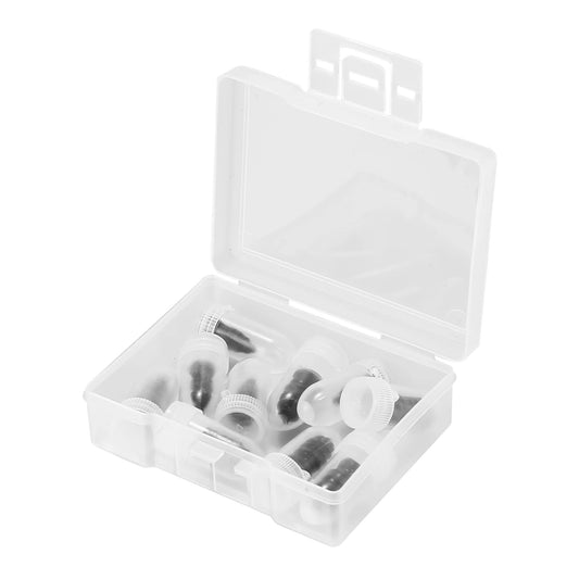 Universal 10‑Piece Tire Repair Nail Kit – DIY Puncture Fix for Cars, Motorcycles & Trucks with Storage Box