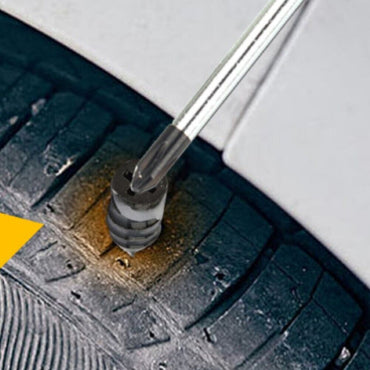 Universal 10‑Piece Tire Repair Nail Kit – DIY Puncture Fix for Cars, Motorcycles & Trucks with Storage Box