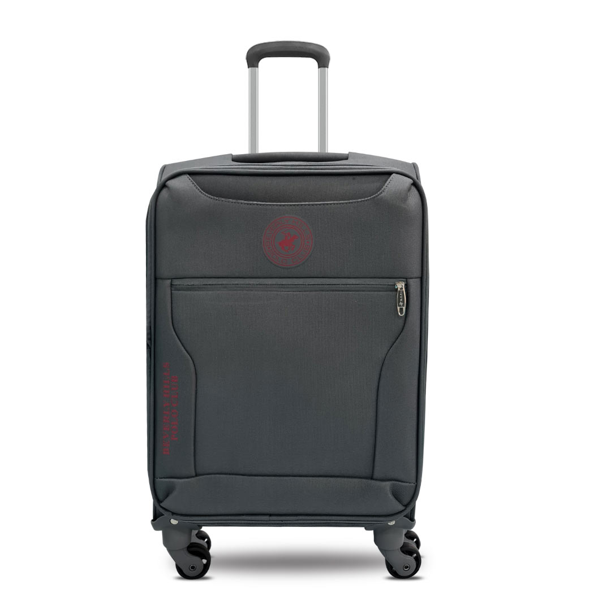 POLO Hunter Soft expandable TSA lock 4 Wheels - Gray