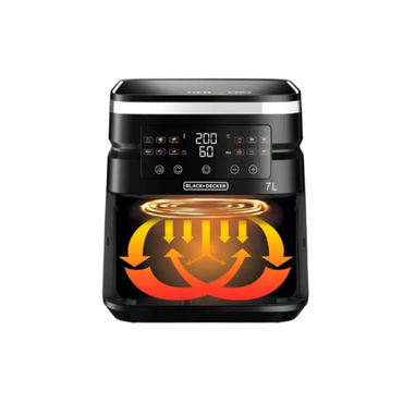 مقلاة هوائية رقمية جراند من بي+دي سعة 7 لتر - 1800 واط