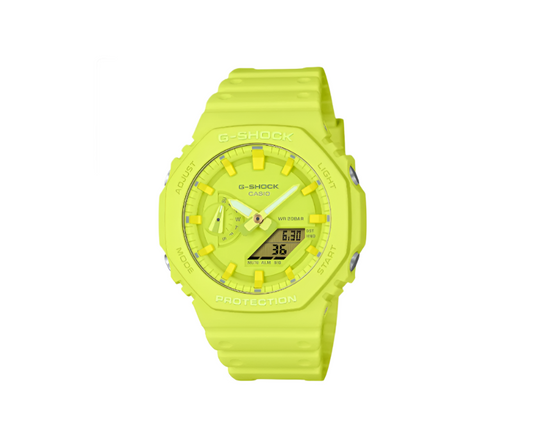 ساعة كاسيو جي-شوك كاجوال للرجال GA-2100-9A9DR