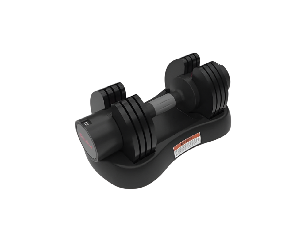 Bpulse 27.5lb - 50lb Single Adjustable Dumbbell with Handle