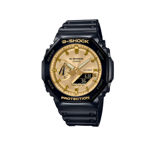 ساعة كاسيو جي-شوك للرجال كاجوال GA-2100GB-1ADR