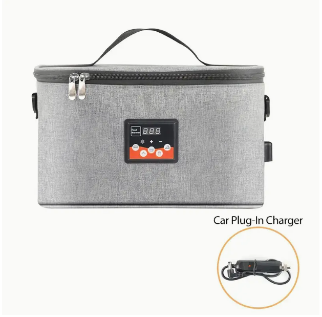 Car Baby Bottle Warmer Portable Newborn Milk Heater Thermostat Bag Smart Display Large Capacity Feeding Warmer Bags