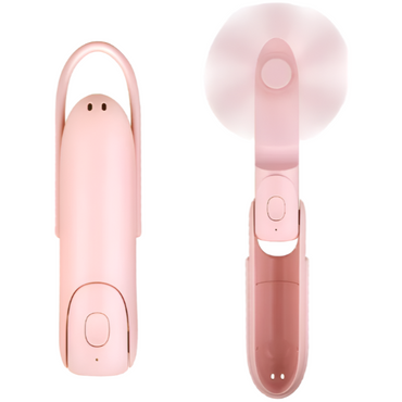 Mini Fan Handheld, 3 Speeds Rechargeable Quiet HandFan