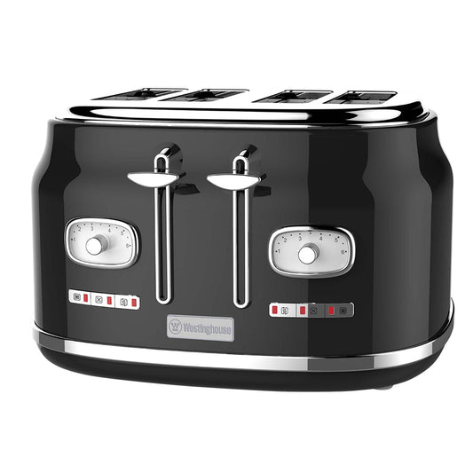 Westinghouse 4 Slice Toaster Retro Black Color